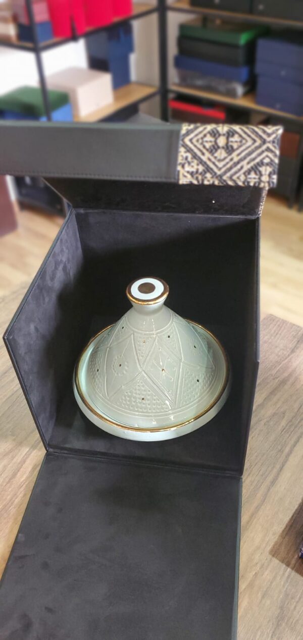 tajine en ceramique artisanale marocaine - Coffret Artisanat Maroc